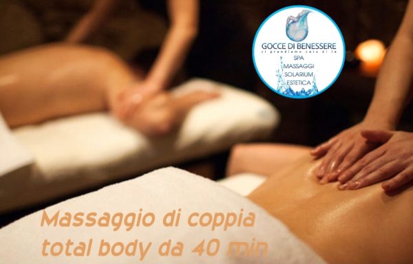 Massaggio di coppia total body