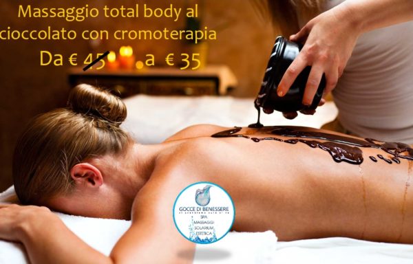 Massaggio al cioccolato