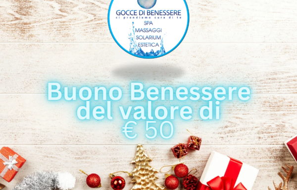 Buono Benessere del valore di €  50