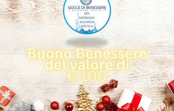 Buono Benessere del valore di €  100